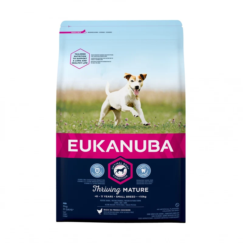 Eukanuba Thriving Mature Small Breed - Poulet