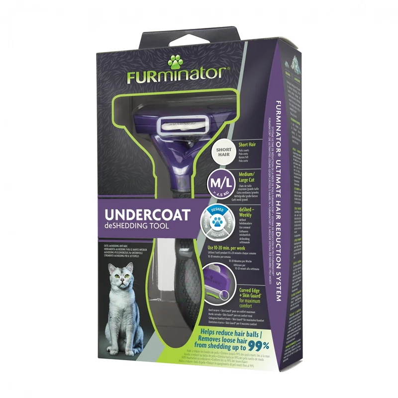Brosse Furminator poils courts