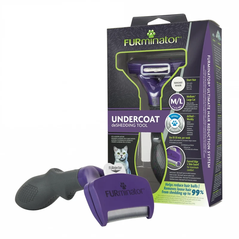 Brosse Furminator poils courts