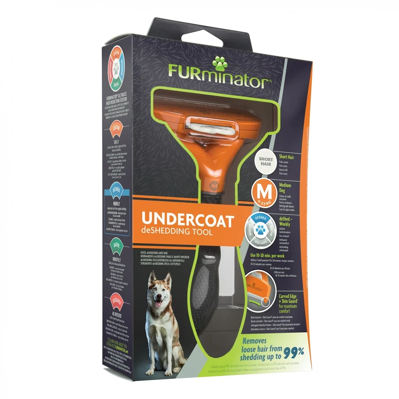 Brosse Furminator poils courts