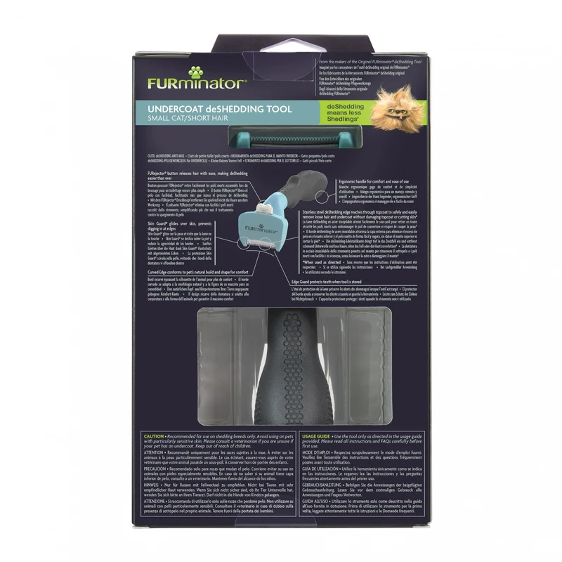 Brosse Furminator poils courts
