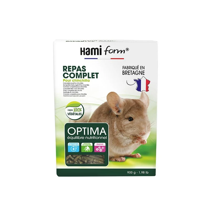 Repas complet pour Chinchillas