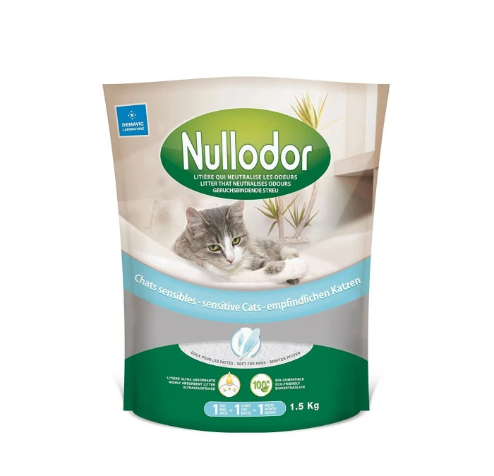 Litière Nullodor chats sensibles