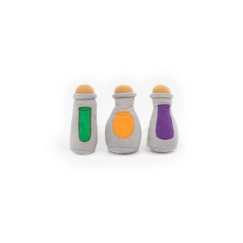 Peluche de flair Chaudron de sorcière - Jouet d'occupation pour chien – ZippyPaws® Burrow™ Witch's Brew
