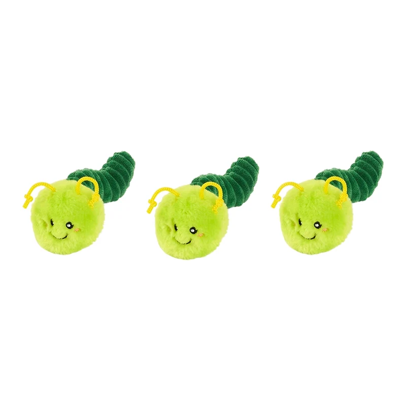 Peluche de flair Pomme et Vers – Jouet d'occupation pour chien – ZippyPaws® Burrow™