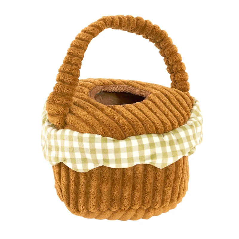 Peluche de flair Panier de Pique-Nique – Jouet d'occupation pour chien – ZippyPaws® Burrow™