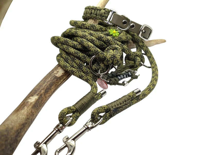 Laisse 3 points RANGER camouflage paracorde 8mm