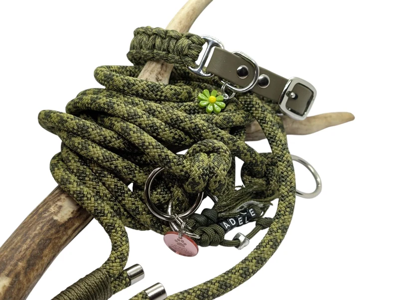 Laisse 3 points RANGER camouflage paracorde 8mm