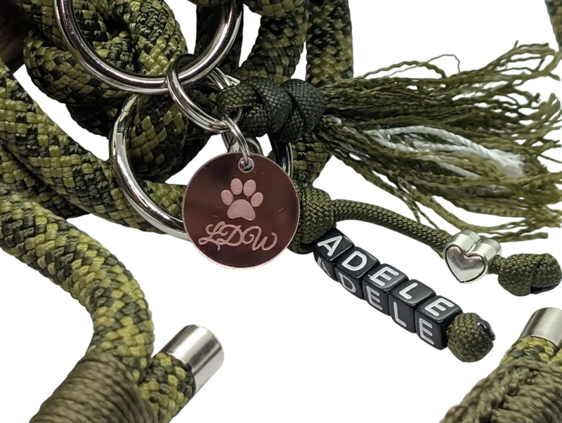 Laisse 3 points RANGER camouflage paracorde 8mm