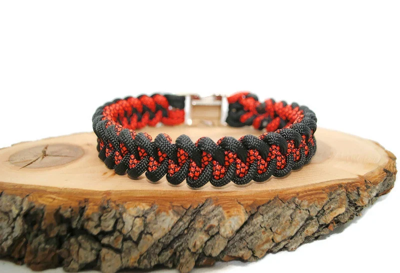 Collier pour chien SHARK Orange et noir - largeur 2cm