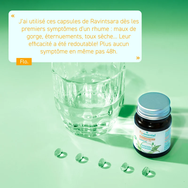 Capsules de Ravintsara BIO