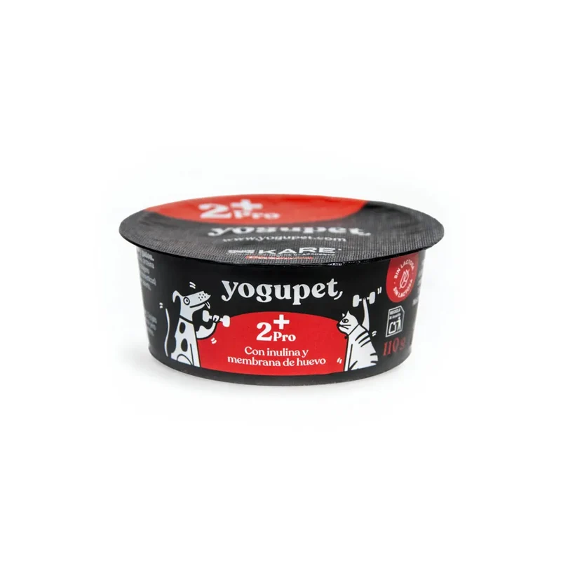 Yaourt sans lactose hyperprotéiné – Skyr pour chien et chat – Yogupet 2+PRO – 110g