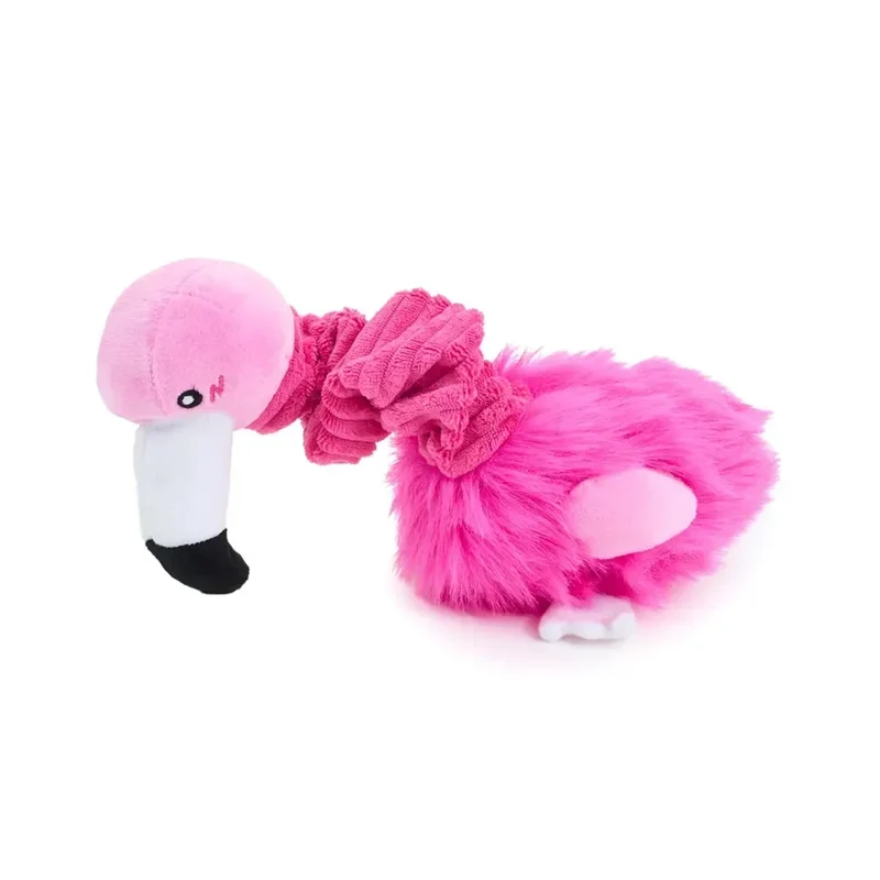 Peluche Flamant rose pour chien – Bungie Buddiez Flamingo Zippypaws