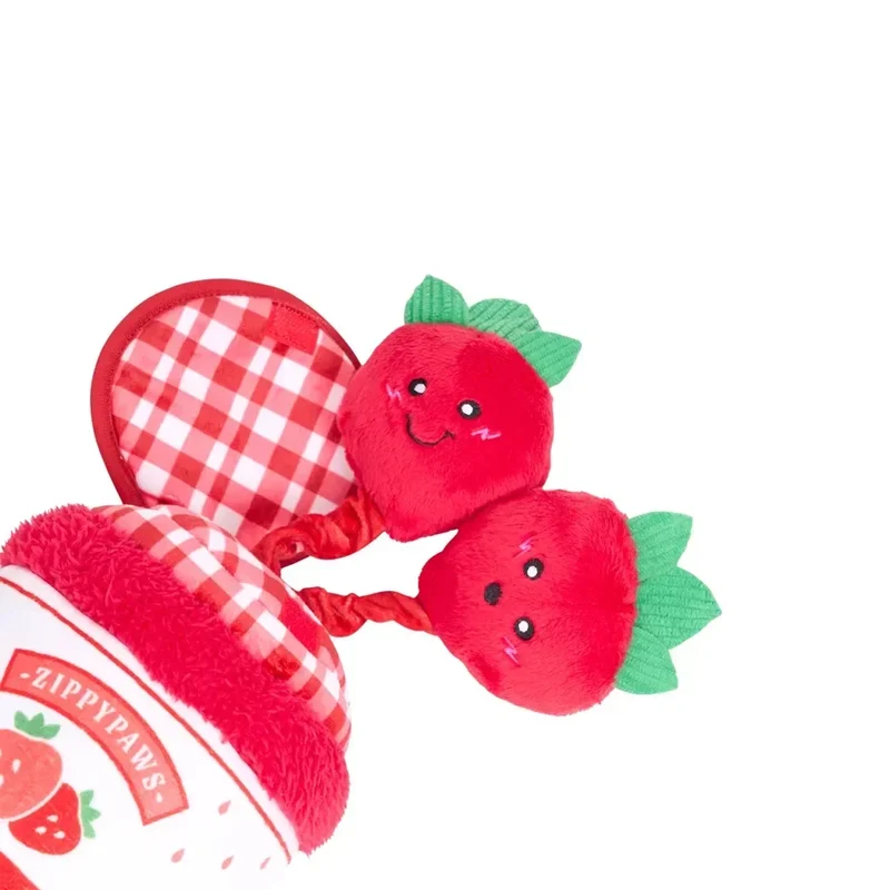 Bungee Burrow Strawberry Jam Zippypaws 🍓 – Jeu de fouille interactif pour chien
