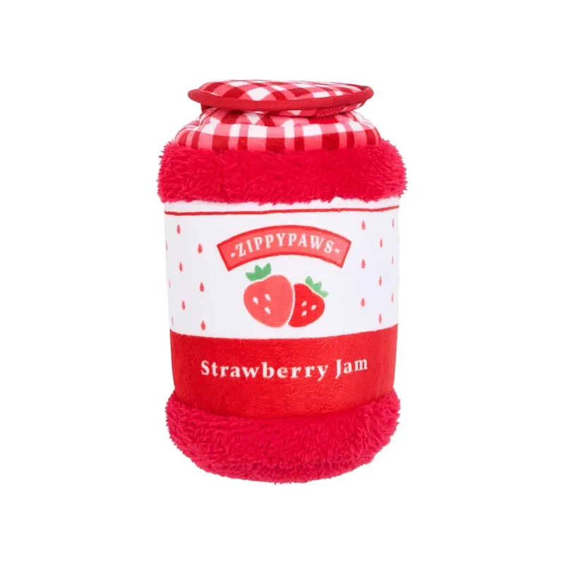 Bungee Burrow Strawberry Jam Zippypaws 🍓 – Jeu de fouille interactif pour chien