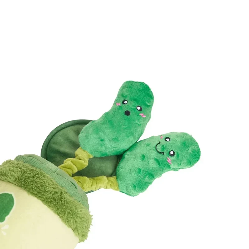 Bungee Burrow Pickle Jar Zippypaws 🥒 – Jeu de fouille interactif pour chien