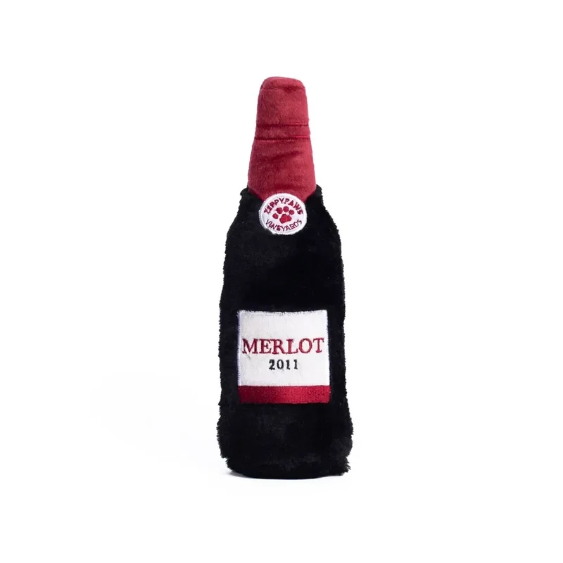 Peluche Merlot pour chien 🍷 – Happy Hour Crusherz – ZippyPaws
