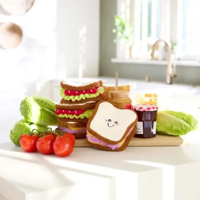 Snufflerz Stacks BLT Sandwich Zippypaws : jouet interactif de fouille pour chien et chat