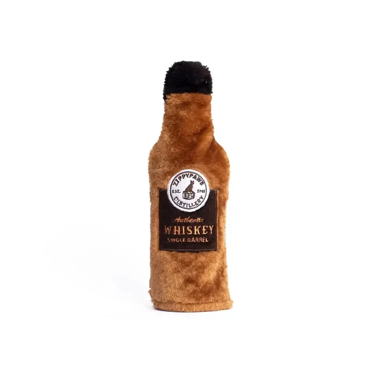 Peluche Whisky pour chien 🥃 – Happy Hour Crusherz – ZippyPaws