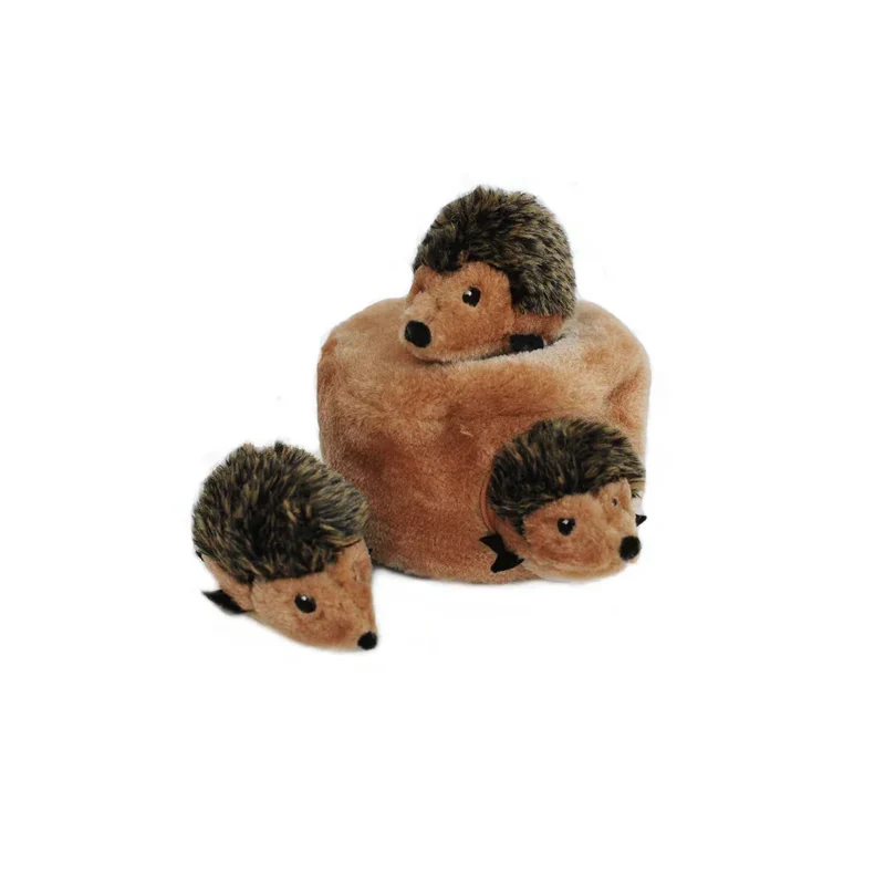 Peluche de flair Repaire d'hérisson 🦔 - Jouet d'occupation pour chien – ZippyPaws® Burrow™