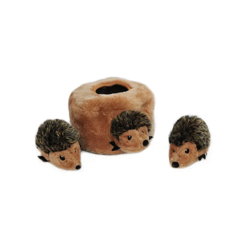 Peluche de flair Repaire d'hérisson 🦔 - Jouet d'occupation pour chien – ZippyPaws® Burrow™