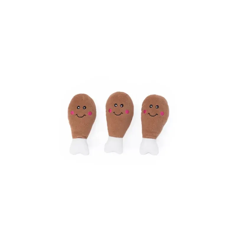 Peluche de flair Seau à poulet 🍗 - Jouet d'occupation pour chien – ZippyPaws® Burrow™