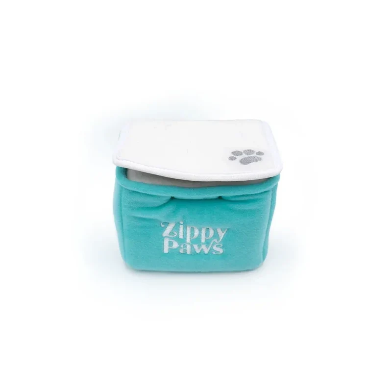 Peluche de flair Coffre à glace 🧊🥤 - Jouet d'occupation pour chien – ZippyPaws® Burrow™