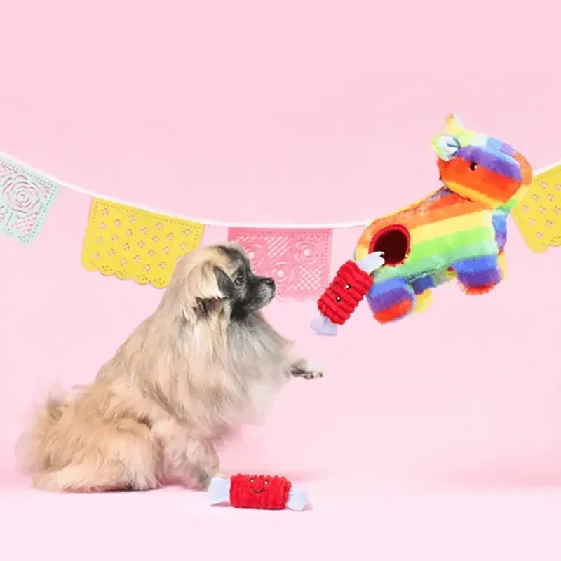Peluche de flair Piñata - Jouet d'occupation pour chien – ZippyPaws® Burrow™