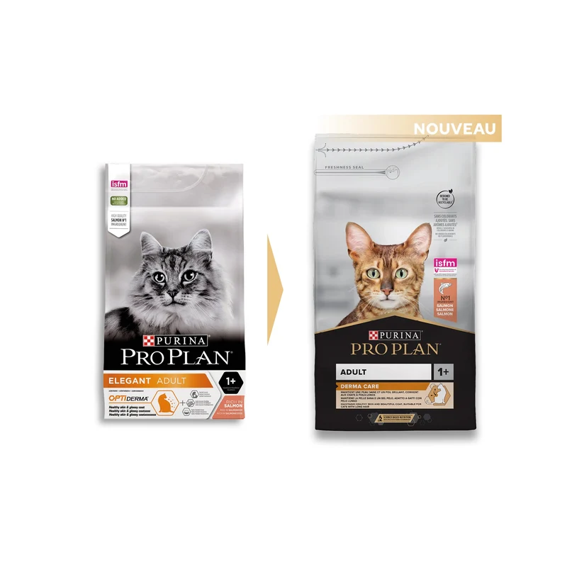 PRO PLAN Derma Care Adult au Saumon - Croquettes pour chat