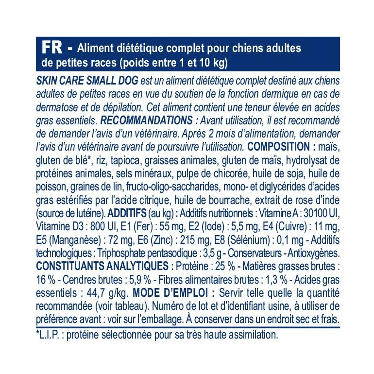 Royal Canin Veterinary Skin Care Small Dogs - Croquettes pour chien