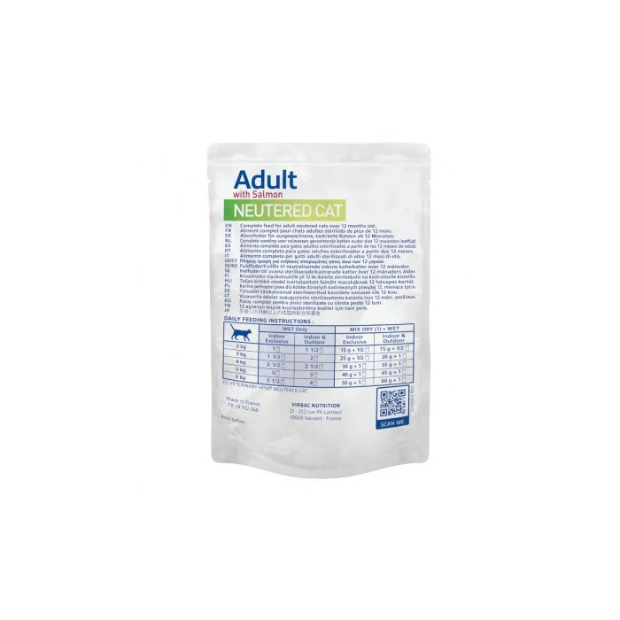 VIRBAC Veterinary HPM Adult Neutered Cat