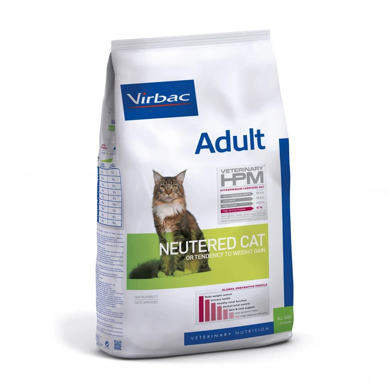VIRBAC Veterinary HPM Adult Neutered Cat