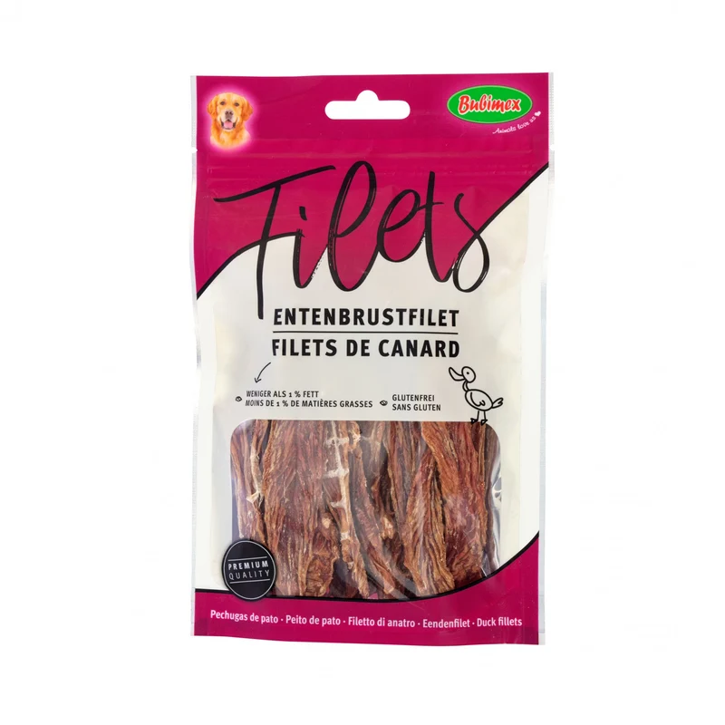 Filets de viande pour chien