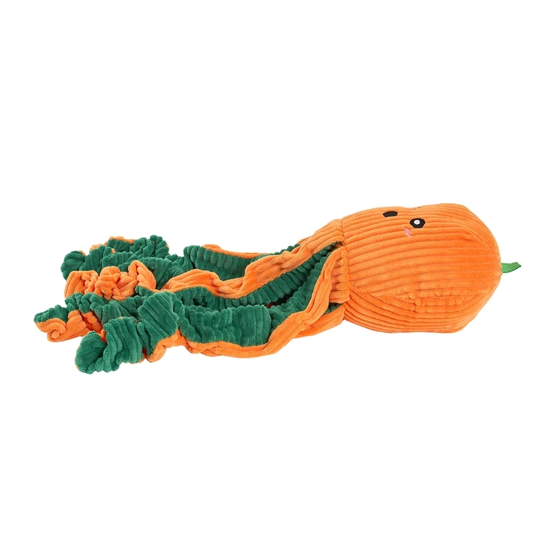 Peluche Poulpe Citrouille XXL – Jouet pour chien – ZippyPaws® Halloween