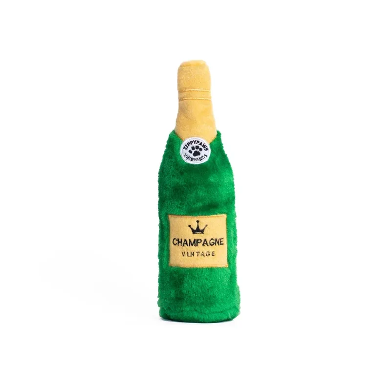 Peluche Champagne pour chien 🍾 – Happy Hour Crusherz – ZippyPaws