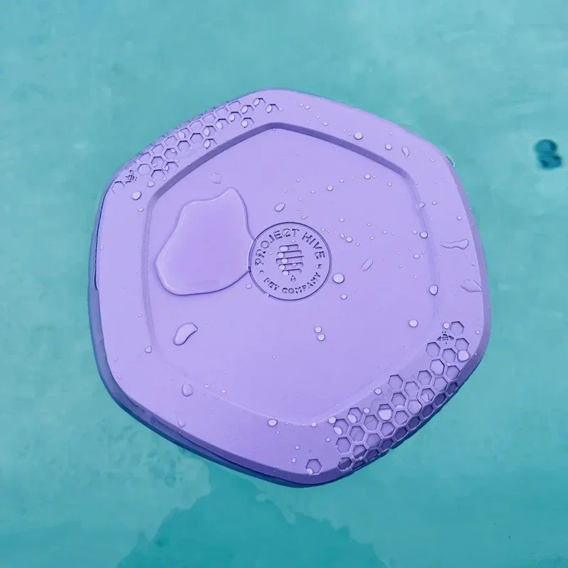Hive Scent Disc – Frisbee à lancer et tapis de léchage – Jouet flottant pour chiens