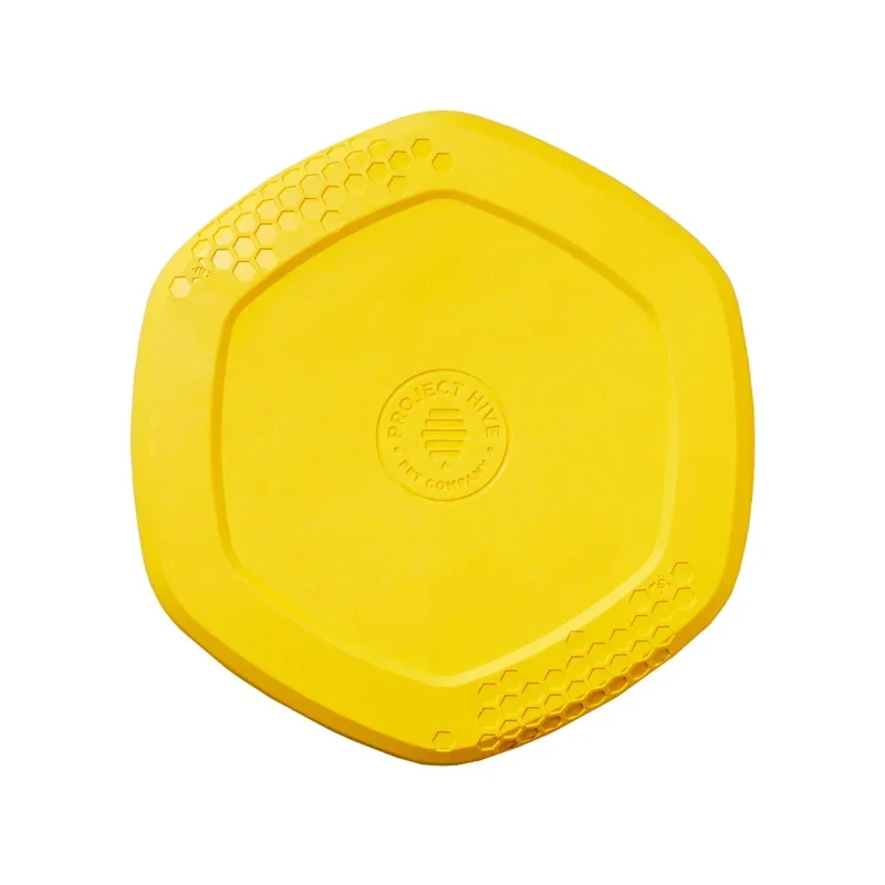 Hive Disc – Frisbee à lancer et tapis de léchage – Jouet flottant pour chiens