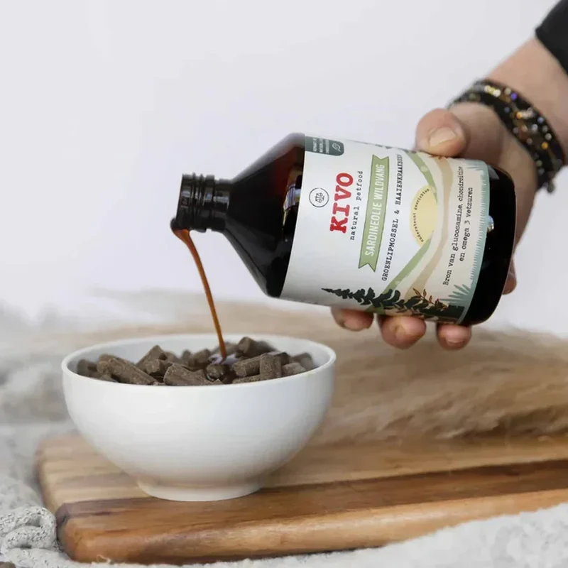 Huile de sardine, moule aux lèvres vertes et cartilage de requin – 500mL