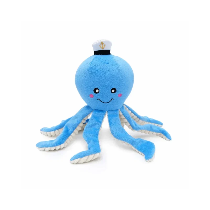 Peluche Ollie la Pieuvre 🐙 30cm – Jouet pour chien – ZippyPaws®