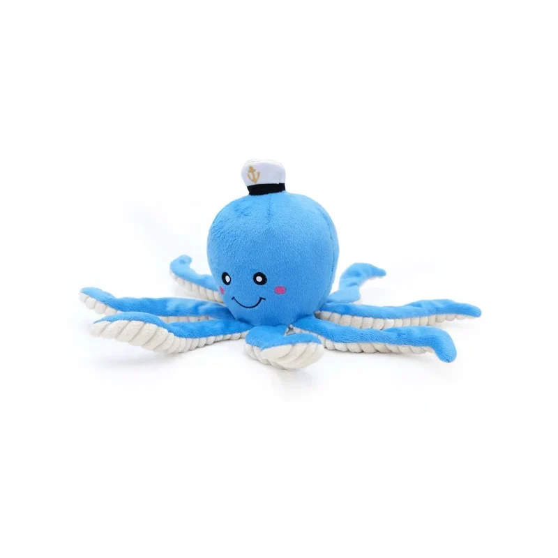 Peluche Ollie la Pieuvre 🐙 30cm – Jouet pour chien – ZippyPaws®