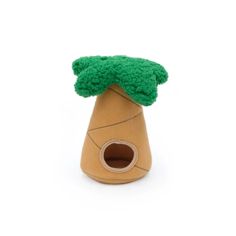 Peluche de flair Dauphins et palmier 🐬🌴 - Jouet d'occupation pour chien – ZippyPaws® Burrow™