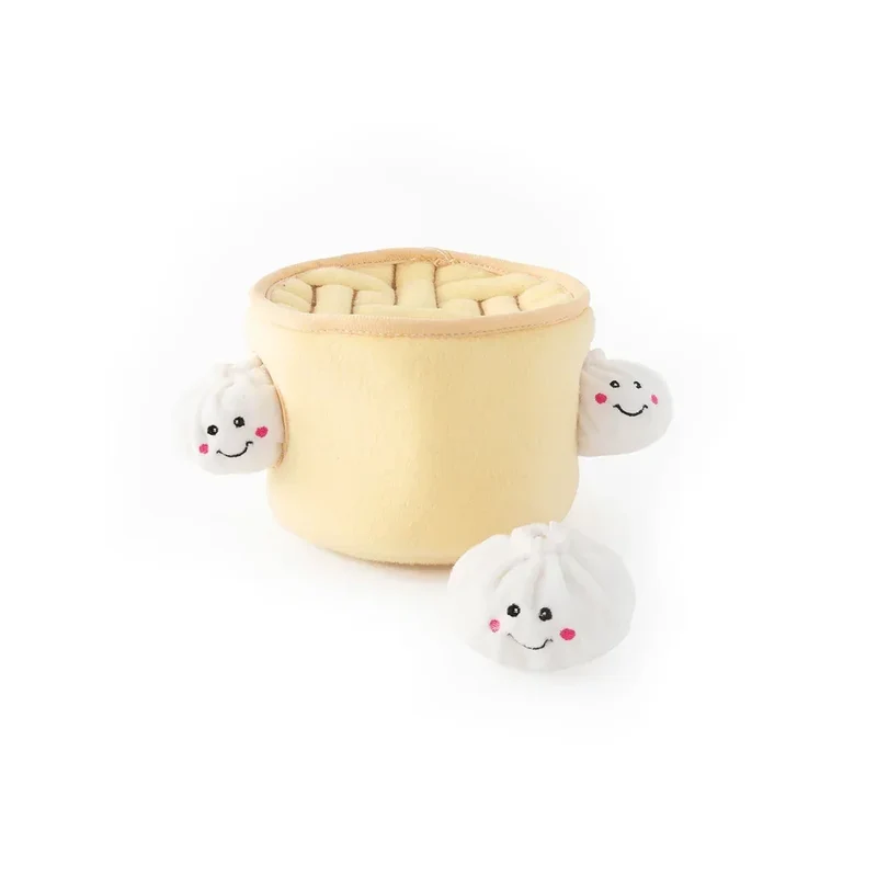 Peluche de flair Raviolis à soupe 🍲 - Jouet d'occupation pour chien – ZippyPaws® Burrow™