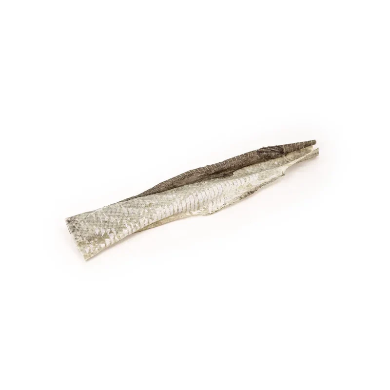 Lanière de peau de cabillaud – Mastication gourmande pour chiens