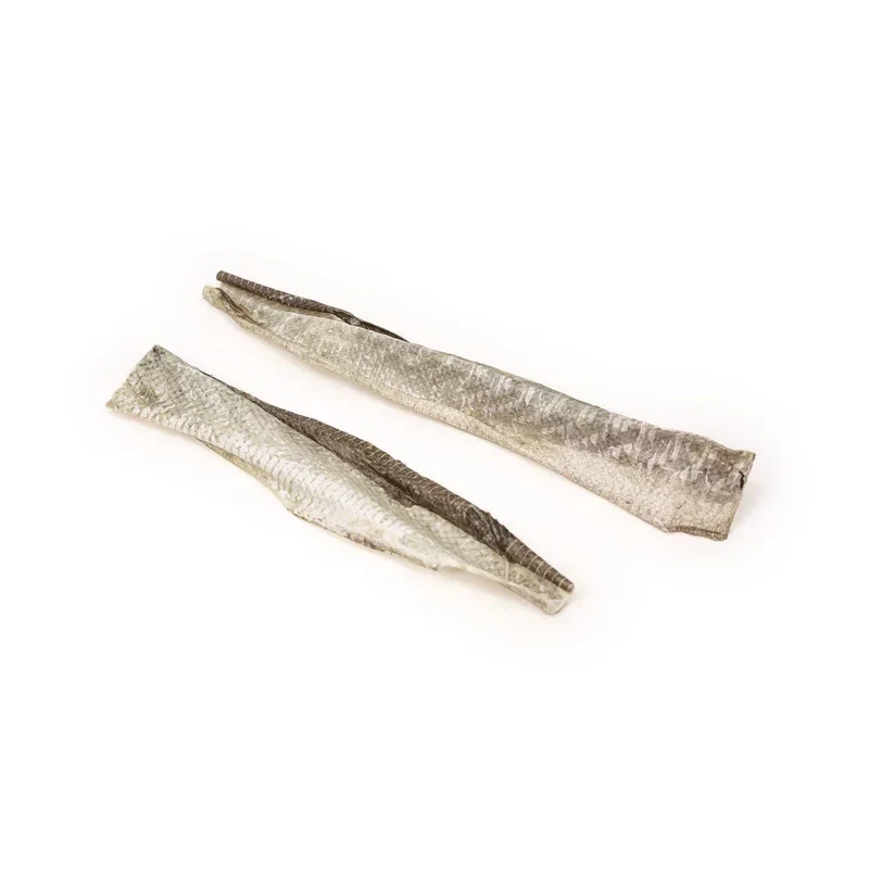 Lanière de peau de cabillaud – Mastication gourmande pour chiens