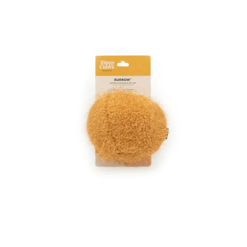 Peluche de flair Nid et oiseaux 🪺🐦 - Jouet d'occupation pour chat 🐱 - ZippyClaws® Burrow™