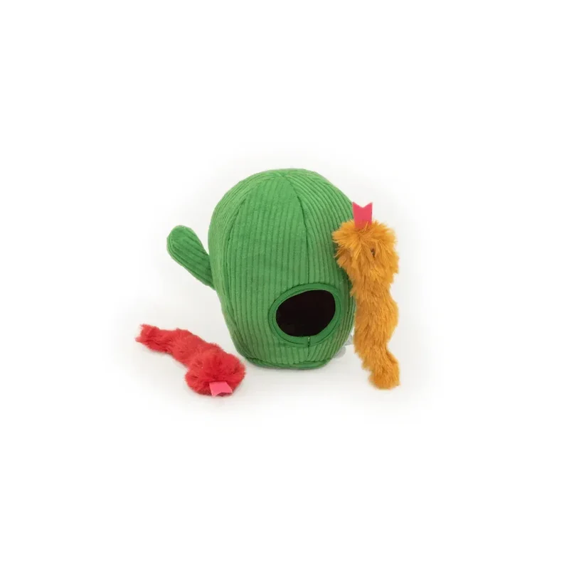 Peluche de flair Cactus et serpents 🌵🐍 - Jouet d'occupation pour chat 🐱 - ZippyClaws® Burrow™