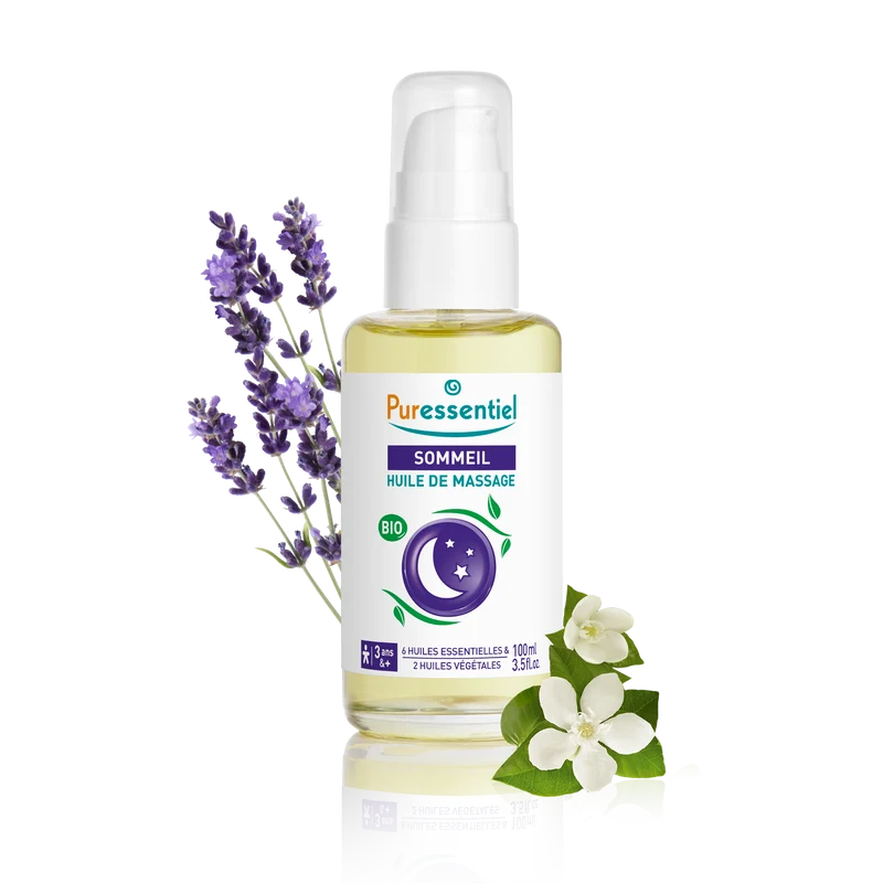 Huile de massage BIO Sommeil