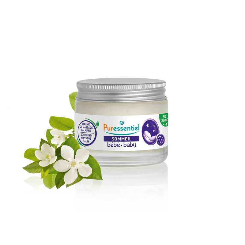 Baume de Massage Calmant Bébé Sommeil