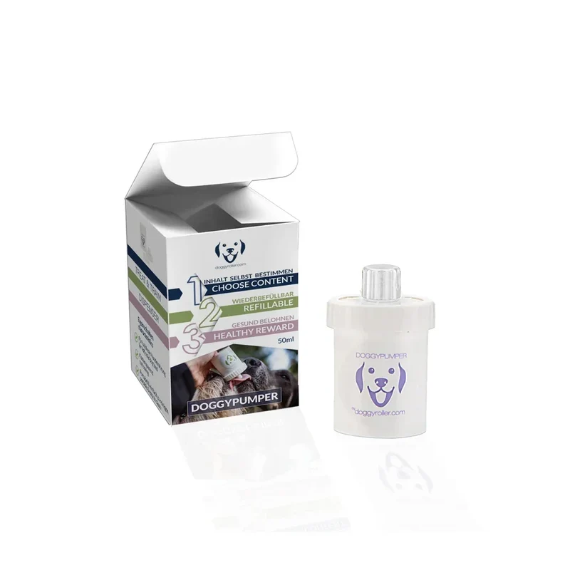 DoggyPumper – Distributeur poussoir à friandises pour chiens et chats