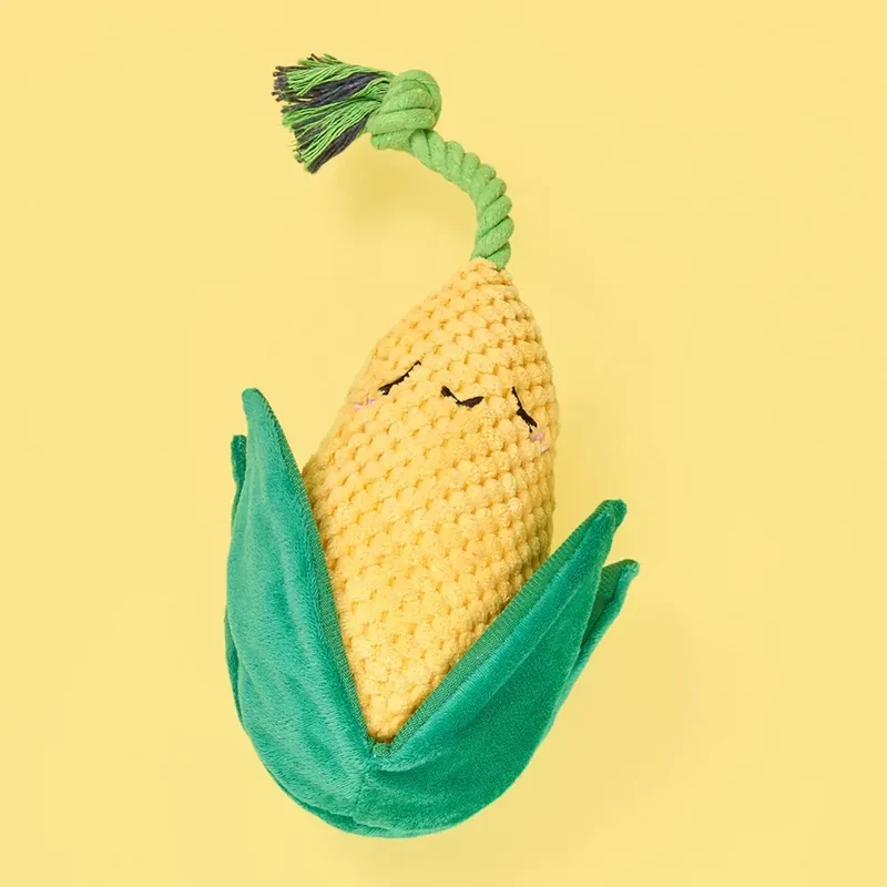Crinkle Crops Maïs – Peluche pour chien Zippy Paws